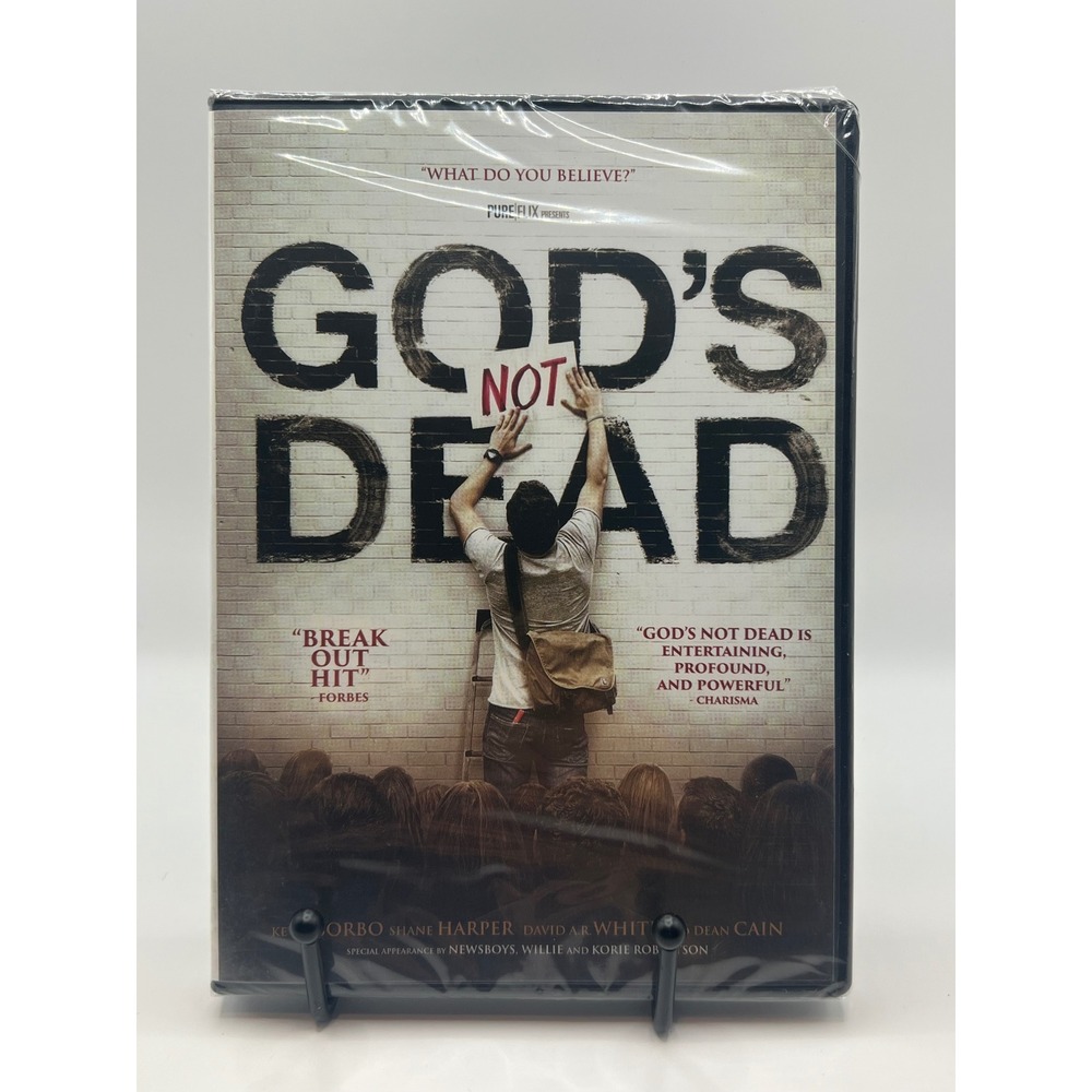 Gods Not Dead *NEW SEALED* DVD Pure Flix Entertainment Christian Drama PG